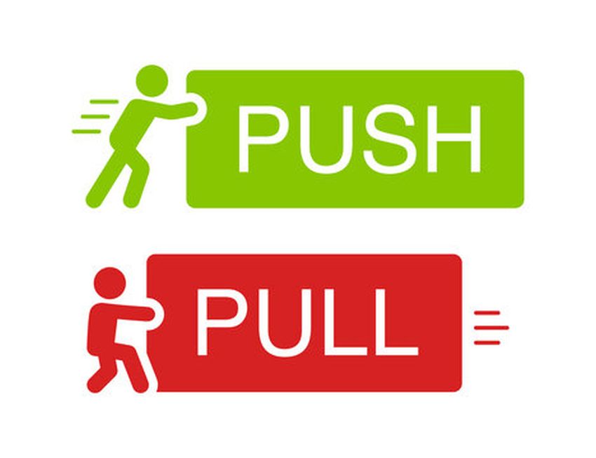 Push- en pull marketing: wanneer gebruik je welke strategie?